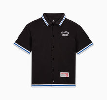 Load image into Gallery viewer, Converse "Quartersnacks" Black Warm up Jersey