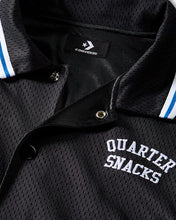 Load image into Gallery viewer, Converse "Quartersnacks" Black Warm up Jersey
