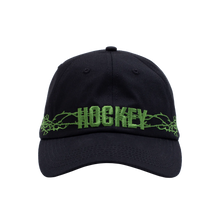 Load image into Gallery viewer, Hockey &quot;Thorn&quot; Black Hat
