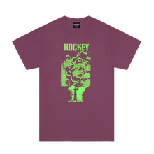 Load image into Gallery viewer, Hockey &quot;God of Suffer&quot; Purple Tee
