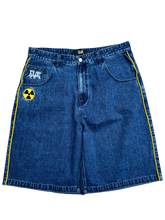 Load image into Gallery viewer, Gloe &quot;Nuke&quot; Blue Jorts
