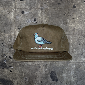 Antihero "Pigeon" Olive Snapback