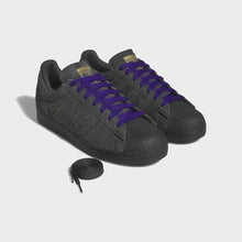 Load image into Gallery viewer, Adidas &quot;Superstar ADV&quot; Carbon/Purple
