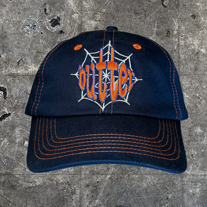 Butter Goods "Frenzy" Midnight Navy 6 Panel Cap