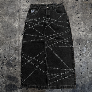 Gloe "Barbwire" Black Jeans