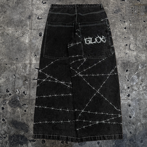 Gloe "Barbwire" Black Jeans