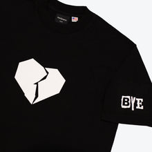 Load image into Gallery viewer, Bye Jeremy &quot;Brokenheart&quot; Black Tee
