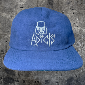 Criminalized "Adicts" Hemp Cotton Blue Hat