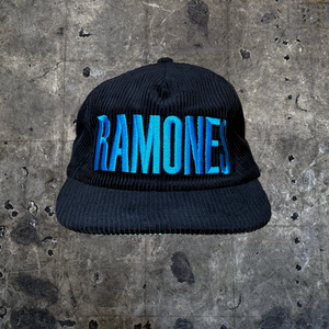 Criminalized "Ramones" Corduroy Black Hat