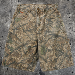 Butter Goods "Carpenter Denim" Forest Camo Shorts
