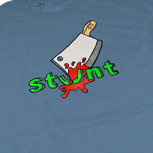 Load image into Gallery viewer, Stunt &quot;Chopping Block&quot; Light Blue Tee
