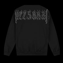 Load image into Gallery viewer, Personal Joint &quot;Blackletter&quot; Black Crewneck
