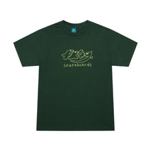 Load image into Gallery viewer, Frog &quot;Dino Logo&quot; Forest Green Tee
