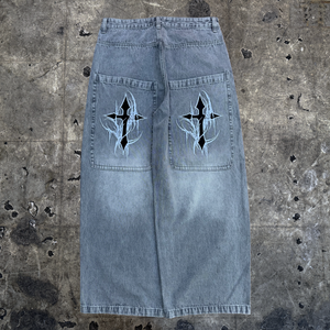 Gloe "Cross v2" Grey Wash Jean