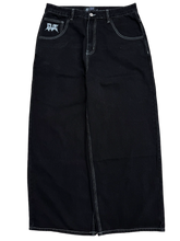 Load image into Gallery viewer, Gloe &quot;Angel Cutlass&quot; Black Wideleg Jeans
