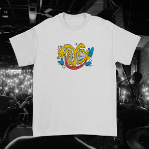 Koyo "Peace" White Tee