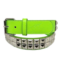 Load image into Gallery viewer, Loosey &quot;Lime Green&quot; Stud Belt
