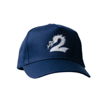 Load image into Gallery viewer, 2 Riser Pads &quot;Dragon&quot; Navy Hat

