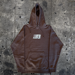 Rapid "Logo" Brown Hoodie