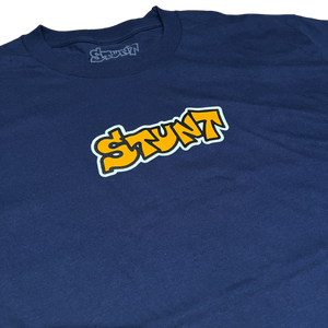Stunt "Logo" Navy Tee