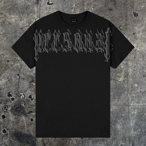Personal Joint "Blackletter" Black Tee