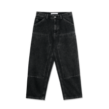 Load image into Gallery viewer, Polar Skate Co. &quot;Big Boy Work Pants&quot; Silver Black
