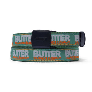Butter Goods "Program" Green Woven Belt