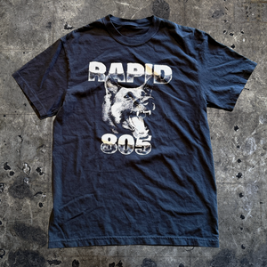 Rapid "Dawg" Black Tee