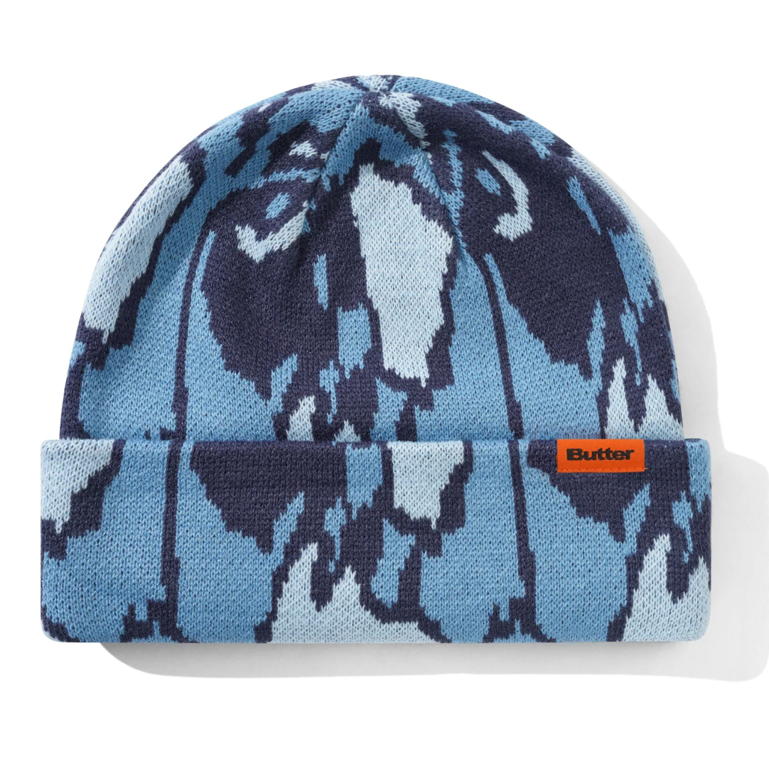 【Butter Goods】バターグッズ Wipeout Camo Beanie ビーニー Butter Goods