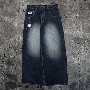 Gloe "Spider"  Dark Denim Washed Jeans