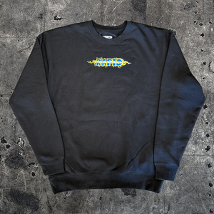 Rapid "Voltage" Black Crewneck