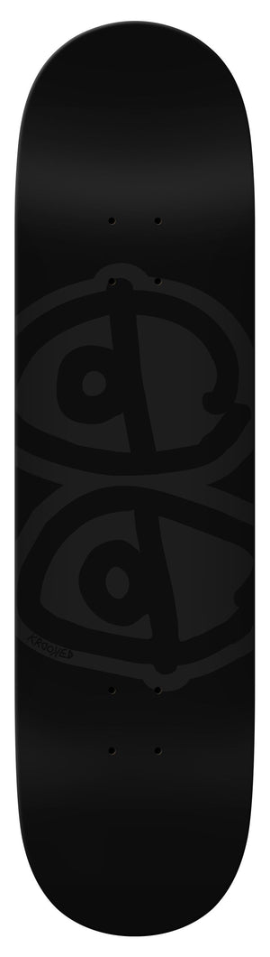 Krooked "Eyes Black" 8.5" Deck