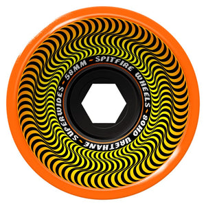 Spitfire "Superwides"  80HD 58MM Orange Wheel