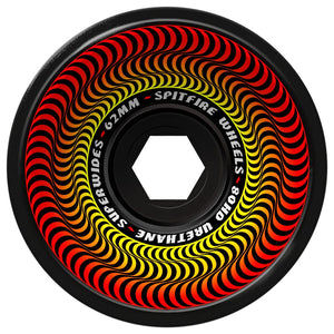 Spitfire "Superwides"  80HD 62MM Black Wheel