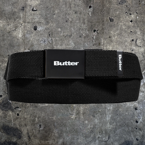 Butter "Logo" Web Black Belt