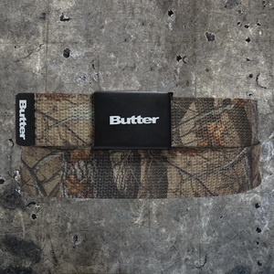 Butter "Logo" Web Camo Belt