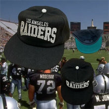 Load image into Gallery viewer, Criminalized &quot;Raiders&quot; Black Wool Snapback Hat
