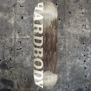 Hardbody "Silver Logo" 8.38" Deck