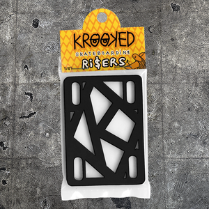 Krooked "Riser Pad" Black 1/4 in
