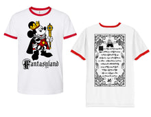 Load image into Gallery viewer, Magick Kingdom &quot;Fantasyland&quot; Ringer Tee
