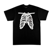 Load image into Gallery viewer, Personal Joint &quot;Rib Cage&quot; Black Tee
