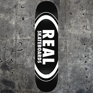 Real "Oval" 8.25" Black Deck