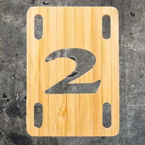 2 Risers "Risers" Bamboo