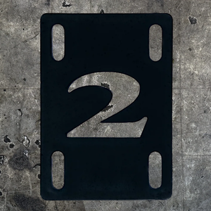 2 Risers "Risers" Black