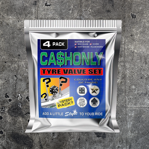 Cash Only "Tyre" Valve Cap Set