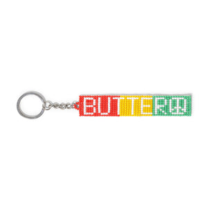 Butter Goods Beaded Keychain