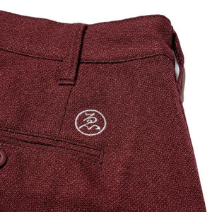 Evisen "Bohemian" Slacks Burgundy