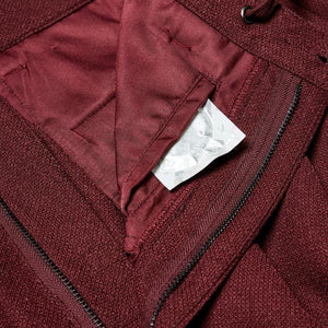 Evisen "Bohemian" Slacks Burgundy