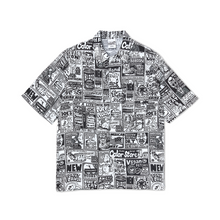 Load image into Gallery viewer, * Polar &quot;Classifieds&quot; Black/White Button-Up Shirt
